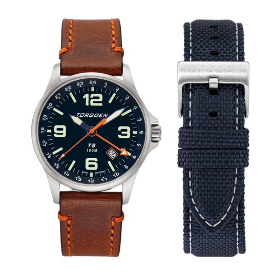 T9 Bluebird Sapphire Set | 42mm, Blue Nylon Strap